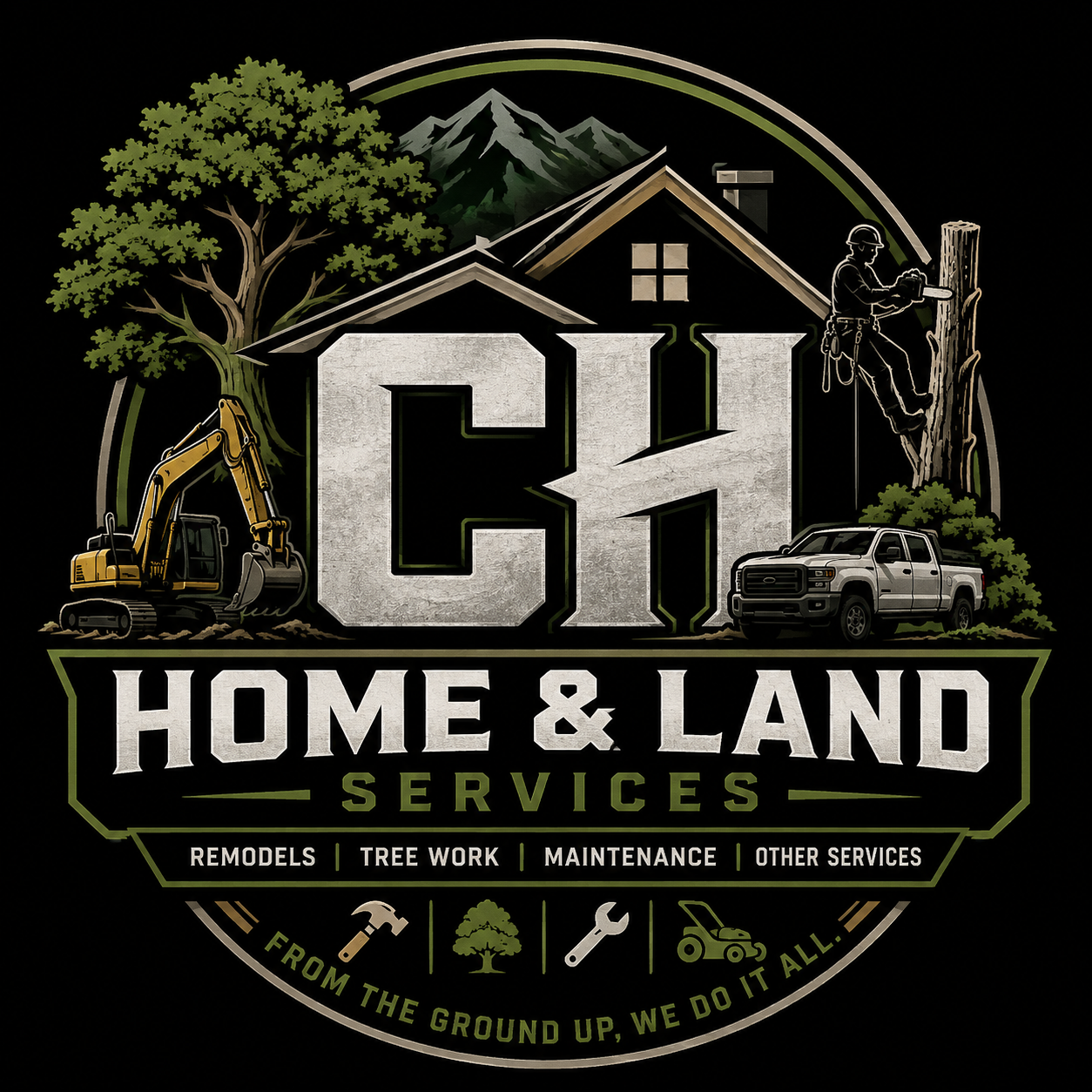 CH Home and Land Services logo
